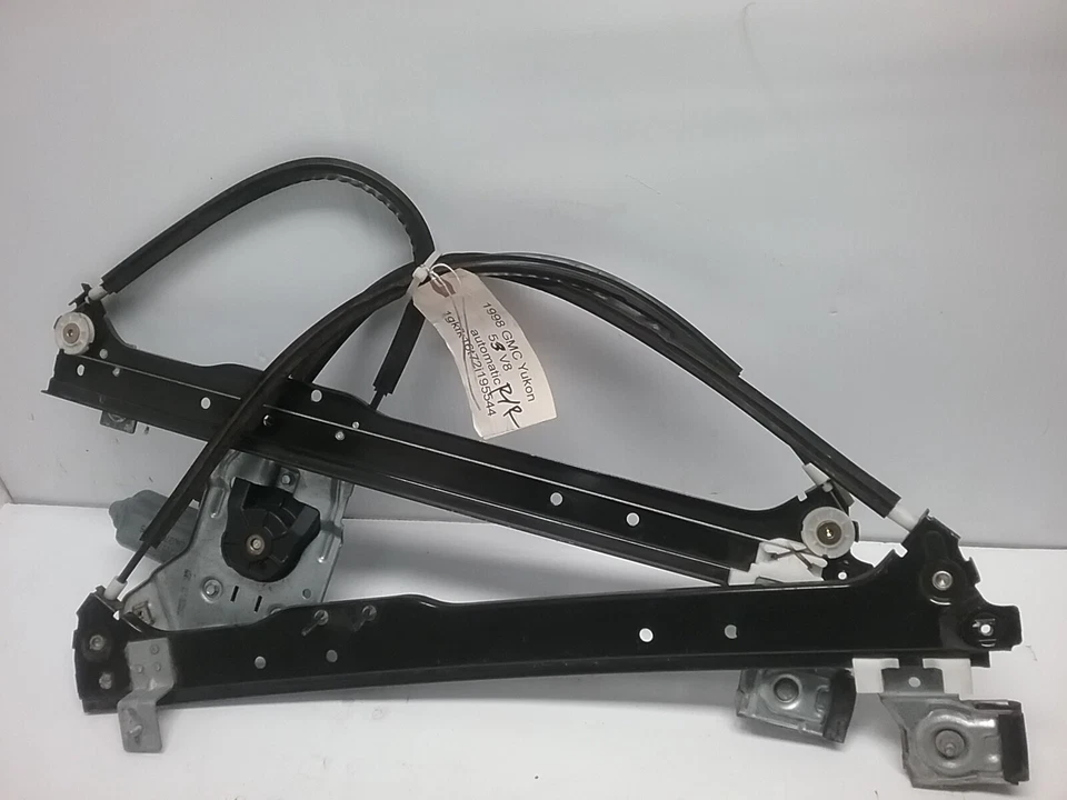 1995-1999 GMC Yukon Right Rear Window Regulator With Motor EA0376E  - Image 3 of 4