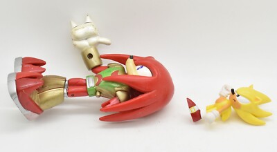 Sonic The Hedgehog X Metal Force Knuckles Figure Missing Arm +