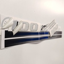 Replacement Decal Set Compatible with Yamaha 100hp 2013 Outboard Stickers