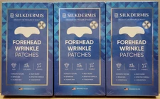SILKDERMIS Forehead Wrinkle Patches 12 Count Lot of 3
