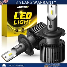 2x AUTO H7 LED Headlight Bulbs Low Conversion Beam Kit Cool White 6000K Lamp T