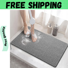 Soft Textured Shower Mat, Non Slip Anti Mould for Inside Shower  Bathtub Mats