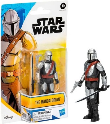 Hasbro Star Wars Epic Heroes Series The Mandalorian 10cm Neu/OVP Alter 4+
