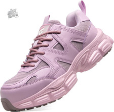 Safety Shoes Women Comfortable Lightweight Work Shoes With Acc Toe