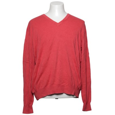 Calvin Klein, Pullover, Größe: XL, `, Rot, Baumwolle/Modal, Einfarbig #uRC