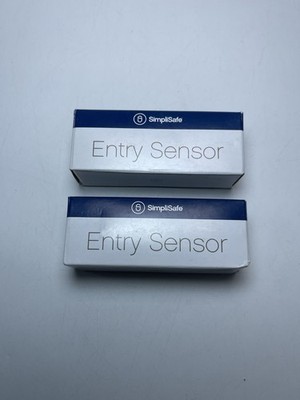 Lot of 2 Simplisafe Entry Sensor ES1000  Door - Window  - 1st Generation