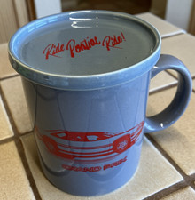 Rare Ride Pontiac Ride Grand Prix Dealer Promotional Mug Coasterlid Set New