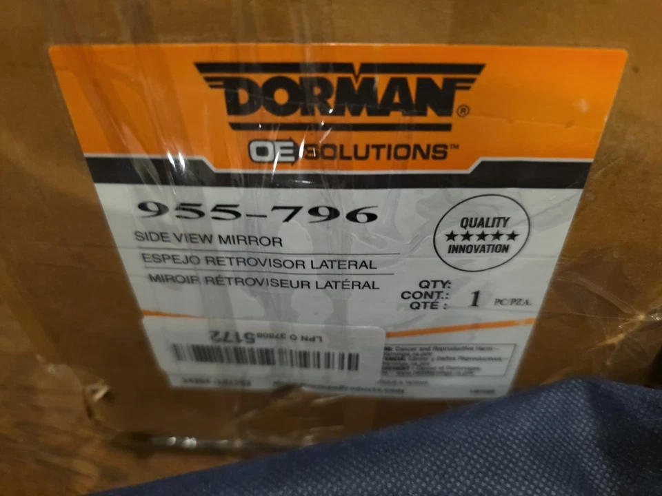 Espejo de puerta derecho Dorman 955-796 se adapta a 04-08 Subaru Forester. Caja abierta nueva Foto 2 de 4