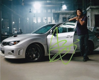 SUNG KANG signed autograph 20x25cm FAST & FURIOUS in person autograph ACOA