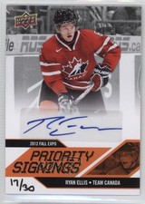 2012 Upper Deck Fall Expo Priority Signings 17/30 Ryan Ellis #PS-PE Auto 0o9