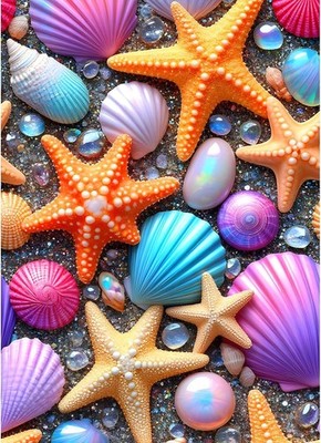 5D Diamond Painting 30x40cm Diamant Painting Bilder Sommer Strand Urlaub Meer