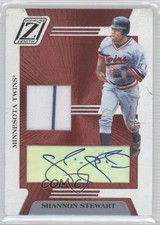 2005 Donruss Zenith Z-Jerseygraphs 74/100 Shannon Stewart #ZB-22 Auto 0b5