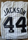 Reggie Jackson Signed New York Pinstripe Baseball Jersey (JSA)
