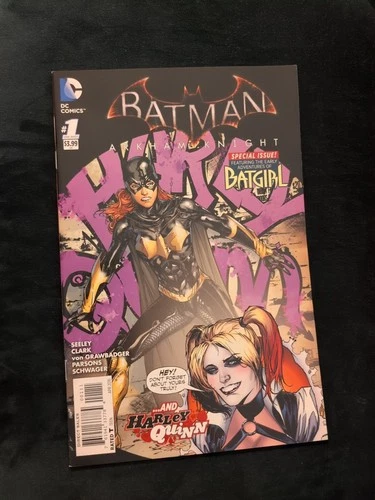 BATMAN ARKHAM KNIGHT BATGIRL HARLEY QUINN #1 MATTEW CLARK VARIANT 1