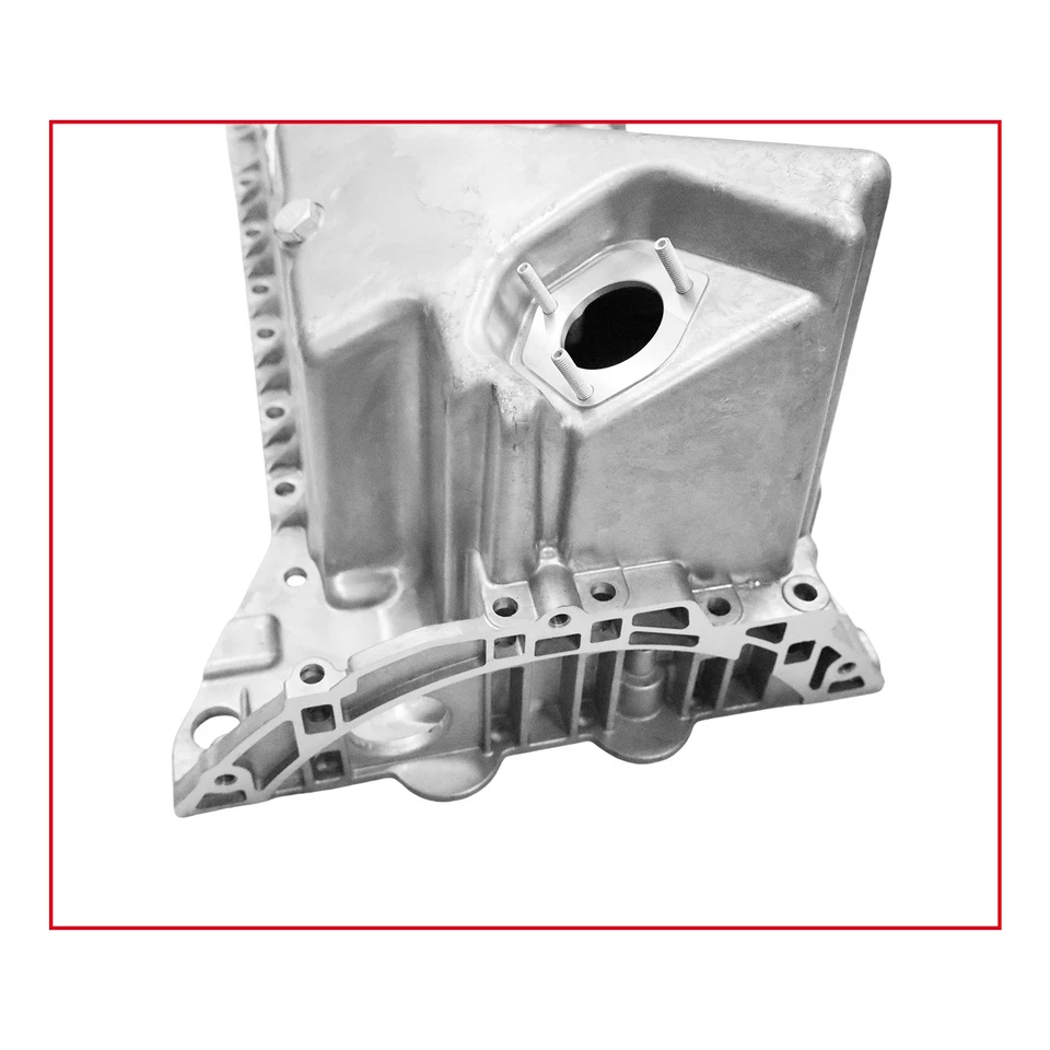 Para BMW 528i 535i 3,0 L 2011 2012 2013 2014 2015 2016 cárter de aceite del motor 11137556663 Foto 3 de 4