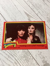 Superman II Movie Trading Card #58 Holding Lois Lane Hostage 1980 DC Comics