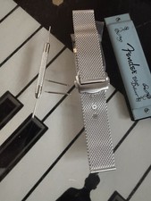 OMEGA Seamaster Compatible 20mm Braided Stainless Mesh Band No Time to Die