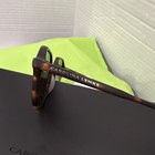 Carolina Lemke CL9131-03 Women’s Square Sunglasses, Tortoise Brown Frame Green — photo 3