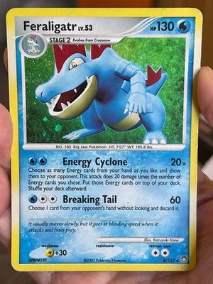POKEMON FERALIGATR LV.53 RARE COSMOS HOLOFOIL MYSTERIOUS TREASURES