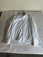 Calvin Klein Men  s Infinite Wrinkle Free Dress Shirt Medium 15 1/2 34/35