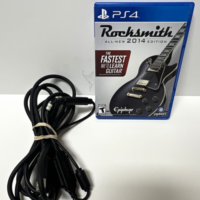 Ubisoft Rocksmith 2014 W/Cable Edition Sony PlayStation 4 PS4 T NTSC