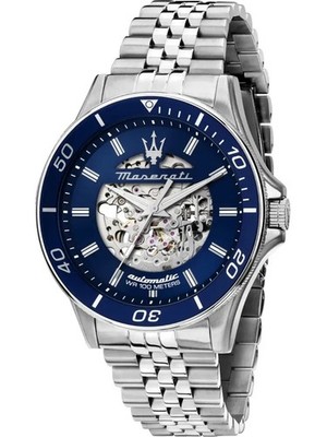 Maserati R8823140011 Herrenuhr Sfida Automatik 44mm 10ATM