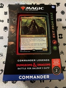 Battle for Baldurs Gate Commander Deck | eBay Battle for Baldurs Gate Commander Deck | eBay