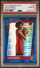 2021 PANINI DONRUSS OPTIC BLUE PULSAR #159 JALEN GREEN ROOKIE RC PSA 10