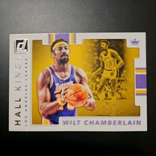 WILT CHAMBERLAIN 2017-18 Panini Donruss Hall Kings Lakers HOF