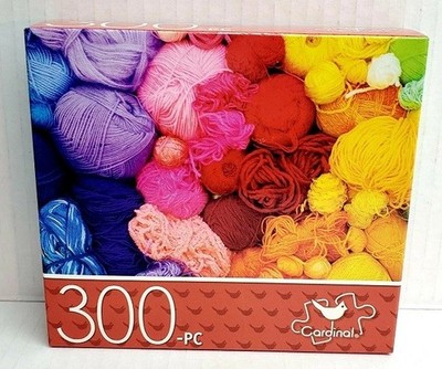 300PC PUZZLE JIGSAW SET ANDEAN TEXTILES COLORFUL YARN THROWS BLANKETS SEW WOOL