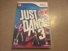 Just Dance 3 - Nintendo Wii Complete Tested