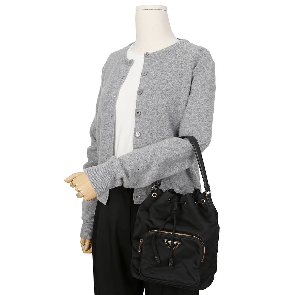 Prada Duet Bucket Large Tote Bag 151764149 thumbnail 9