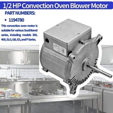 1194780Convection Oven Motor 1194780 For Southbend 300 400 SLG GB GS