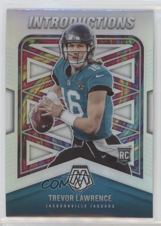 2021 Panini Mosaic Introductions Silver Prizm Trevor Lawrence Rookie RC 0u8k