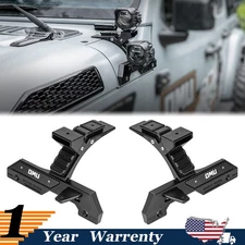 OMU Genesis Series A-Pillar Light System Mount For Jeep Wrangler JL Gladiator JT