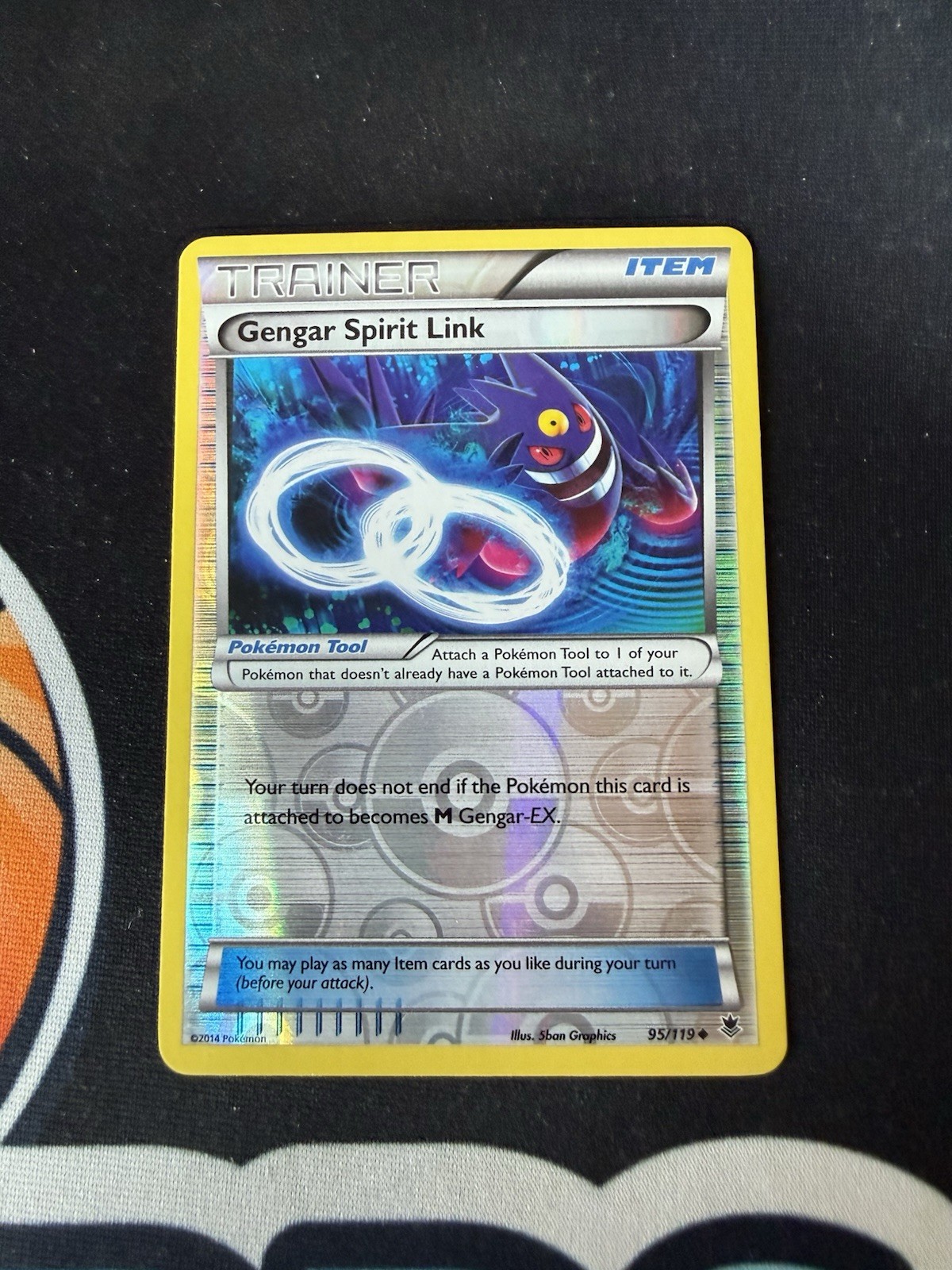 The Pokémon Company Gengar Spirit Link 95/119 Phantom Forces Reverse Holo