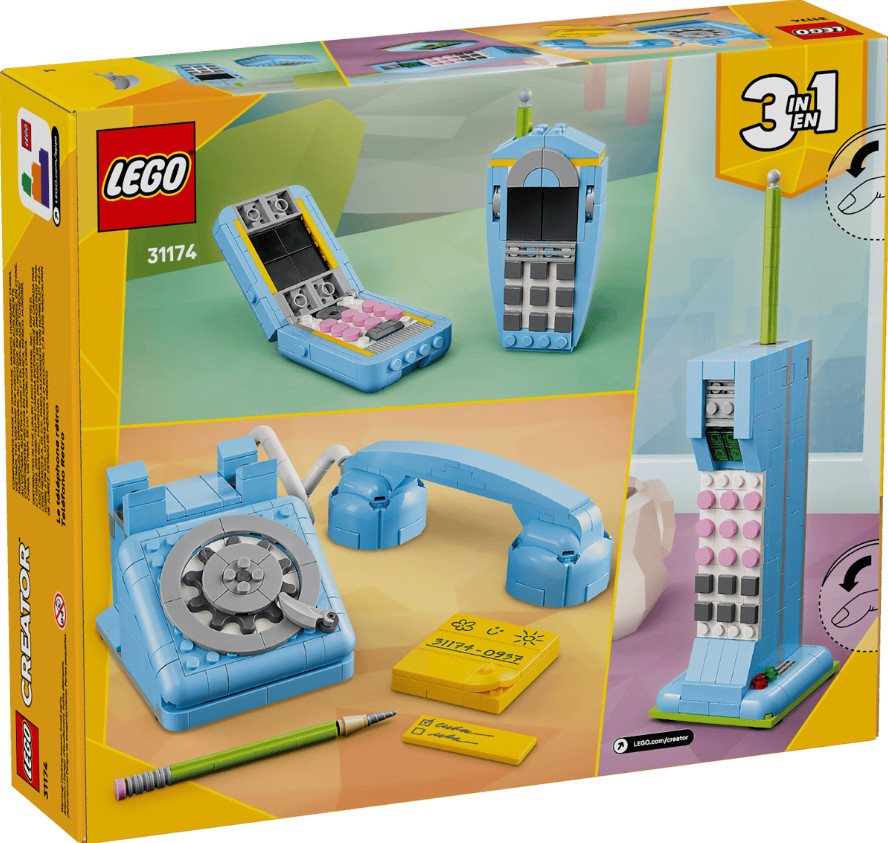 Lego® Mädchen Creator Retro-Telefon 31174 - Bild 3