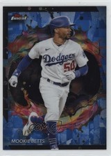 2024 Topps Finest Rare Blue Refractor 79/99 Mookie Betts #222