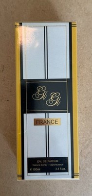 NIB Gigi France Eau De Parfum 100ml 3.4 oz Natural Spray Vaporisateur