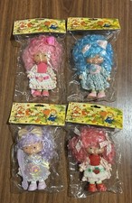 Strawberry shortcake Vintage RARE Argentina complete set 4 pack foreign dolls