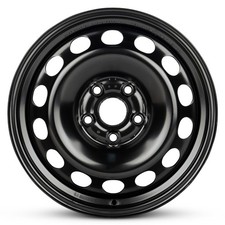 One 16 Inch Steel Black Steel Wheel For 2012-2019 Vw Passat 5x112 16x6.5 Vew2