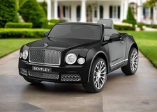 Bentley Mulsanne Kids 12V Electric Ride On - Black