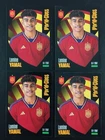Lamine Yamal Rookie Lot 4 Sticker Panini World Class 2023 2024 (24) #324