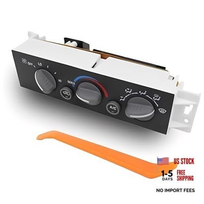 599-007 AC Heater Climate Control Panel Compatible with Chevy & GMC C1500 