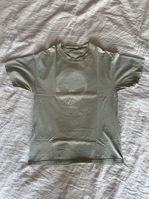 Vintage FOO FIGHTERS Alien Tee Shirt L 1995 Roswell Records 90s Nirvana Grunge 