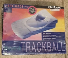 Vintage Qtronix Libra 90ADB PRO Macintosh Trackball ( BRAND NEW FACTORY SEALED )
