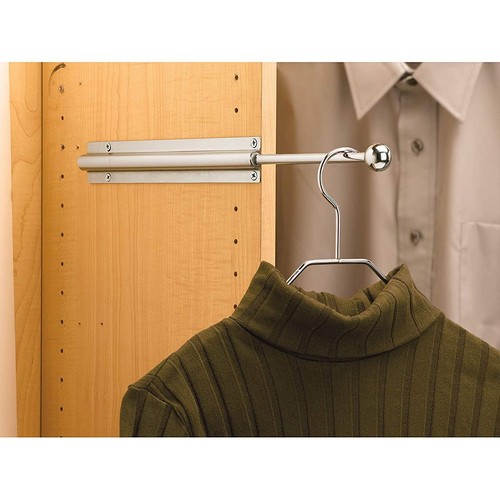 Rev-A-Shelf CVL-12-CH 12-Inch Extendable Valet Rod Organizer - 第 3/4 張圖片