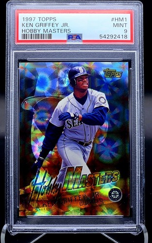 1997 Topps Ken Griffey Jr Hobby Masters #HM1 PSA 9 Seattle 1:360 S1 Pack Odds
