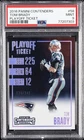 2016 CONTENDERS PLAYOFF TICKET #58 TOM BRADY 126/249 PSA 9
