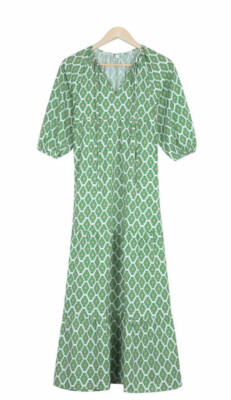 NEW Bohemian Beauty Green Maxi Dress Size L | eBay NEW Bohemian Beauty Green Maxi Dress Size L | eBay